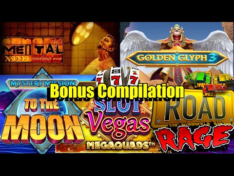 Thumbnail for video: Slot Vegas, Mental, To The Moon, Road Rage, Crazy Time, Golden Glyph 3 & Much More