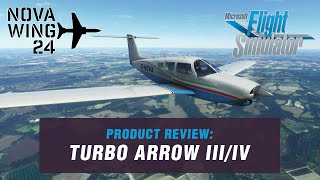 MSFS Add-On Review - Piper PA28R-201T Turbo Arrow III/IV