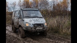Перетягивание каната между ГАЗ Соболь 4x4 и УАЗ Патриот