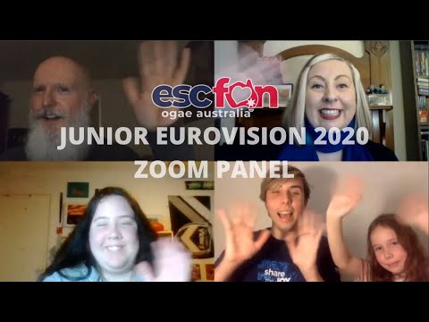 OGAE Australia Junior Eurovision 2020 Zoom Panel