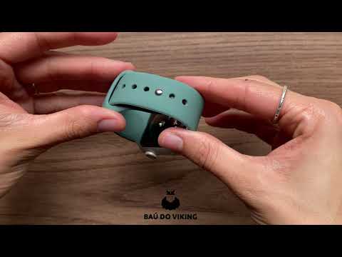Como Colocar a Pulseira Sport de Silicone no Apple Watch - Baú do Viking