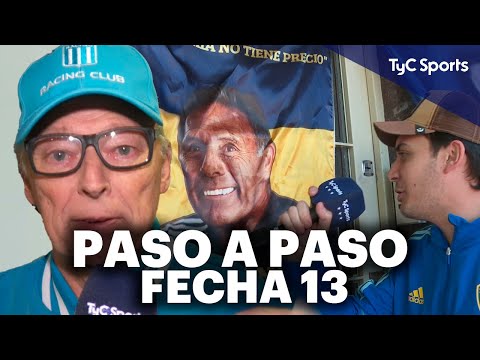 PASO a PASO - FECHA 13 - CLAUSURA 2025 ⚽ La PALABRA de los HINCHAS de RACING, GIMNASIA, BOCA y más
