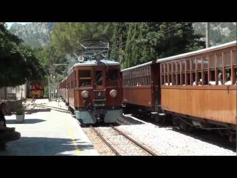 Eisenbahn Romantik Mallorca - Historische Eisenbahn von Palma nach Soller "Roter Blitz"