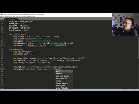 Programming Autonomous self driving cars with Carla and Python