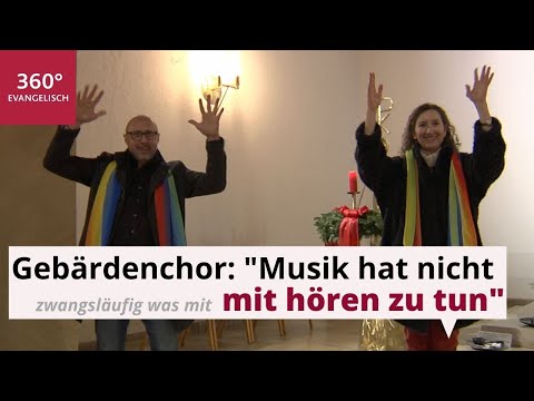 "Musik hat nicht zwangsläufig was mit hören zu tun": Gebärdenchor singt mit ganzem Körper