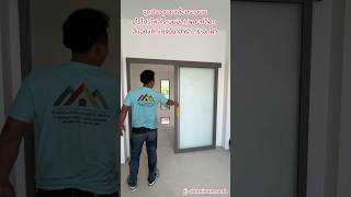 ชุดประตูบานเลื่อนรางบนยูโรโปรไฟล์