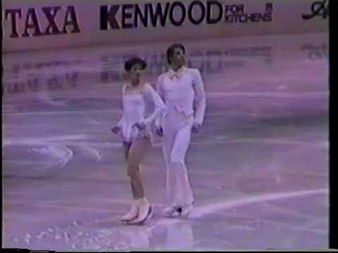 Irina Moiseeva & Andrei Minenkov URS - 1981 World Figure Skating Championships Compulsory Dance 2