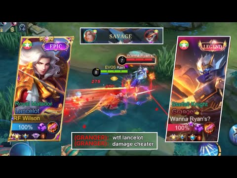 DAMAGE HACK BUILD LANCELOT VS 5 MCL CHAMPIONS !! | WHO WILL WIN? | AUTO SAVAGE GAMEPLAY 🔥