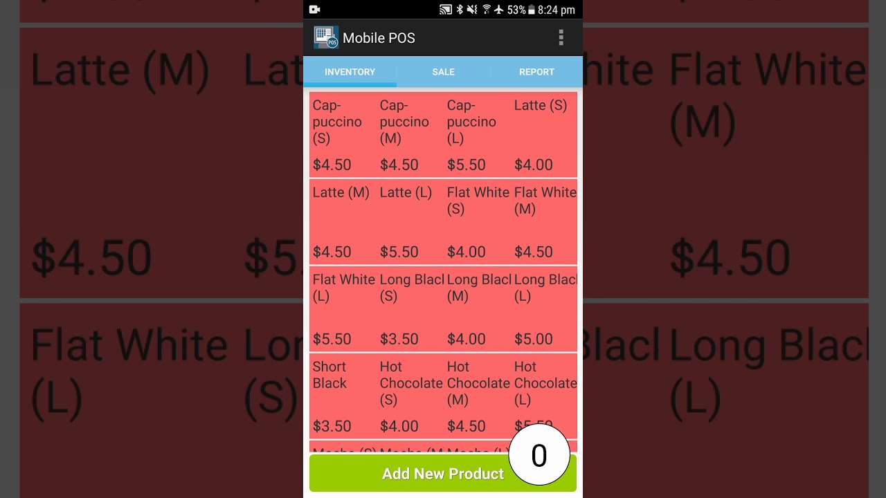 Making a Sale on MyPOS App - Free Android POS App