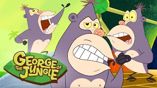 Best Of Ape 🐵 | George of the Jungle | 1 Hour Compilation | Full Episodes | Cartoons For Kids