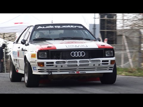 TEST AUDI QUATTRO GR. B - RALLYE SANREMO 2021 - EPIC SOUND 🎧
