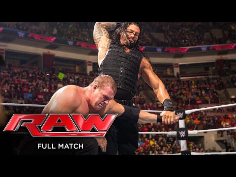 FULL MATCH - Roman Reigns & Daniel Bryan vs. Kane & Big Show: Raw, Feb. 9, 2015