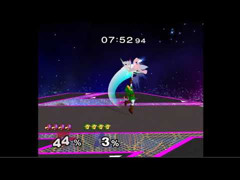 Hunybear (Link) vs Squid (Falco)