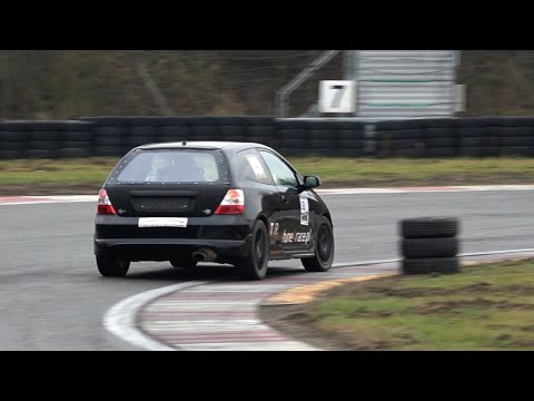 Tomasz Kapała, Honda Civic Type-R EP3 - VI SuperOES Tor Poznań - 10.12.2022