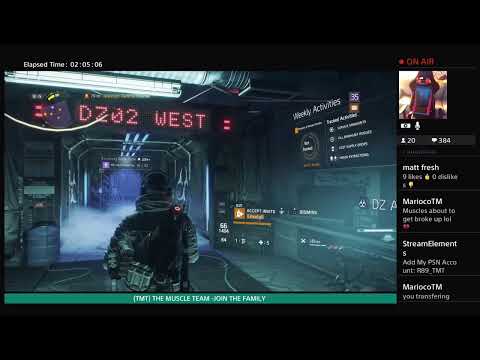 TOM CLANCY THE DIVISION LIVE-|TMT|USA VS EU PVP -SUBSCRIBE