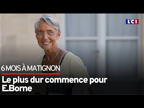 6 mois à Matignon : le plus dur commence pour E. Borne