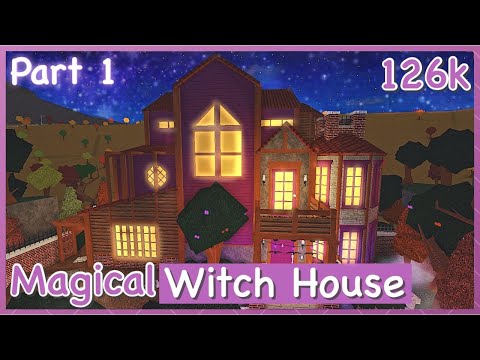 Bloxburg - Magical Witch House Speed-build (Part 1)