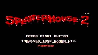 Sega Megadrive - Splatterhouse 2