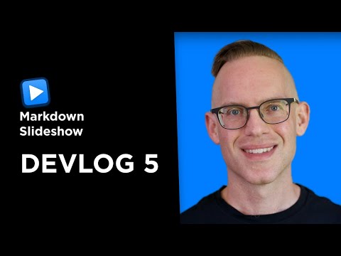 Building a Mac Overlay Slideshow App for Screencasters - DevLog #5 thumbnail