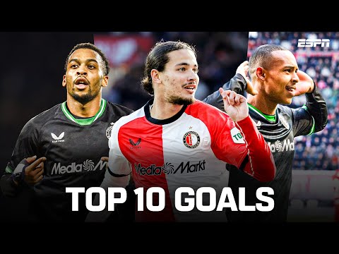 De 🔟 𝐌𝐎𝐎𝐈𝐒𝐓𝐄 𝐆𝐎𝐀𝐋𝐒 van Feyenoord in de Eredivisie 2024/25 💫🤯