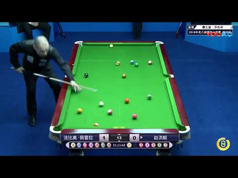 Fabio Pereira (POR) VS Zhao Hongyi - World Chinese 8 Ball Masters Tour 2018-2019 Stop 1 Linyi