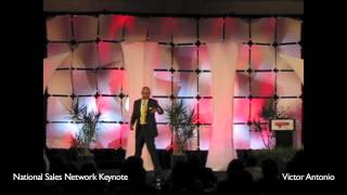 Sales Keynote Speaker at National Sales Network - "We're always Selling!" by Victor Antonio