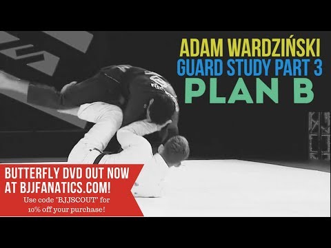 BJJ Scout: Adam Wardziński Butterfly Guard Study Part 3 - Plan B