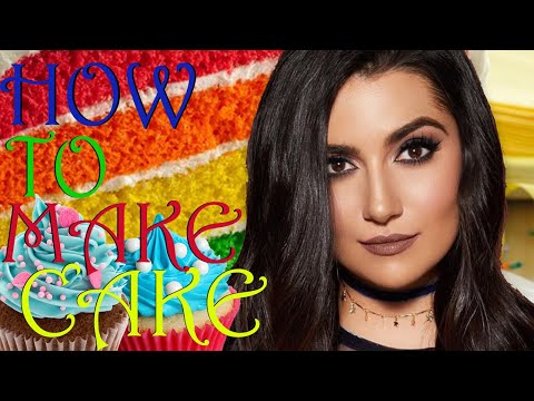 Safiya Nygaard teaches you how to make a cake