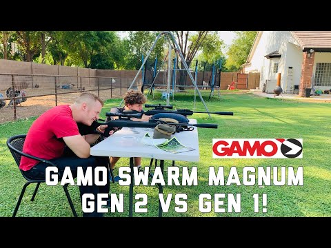 GAMO Swarm Magnum 22 Caliber GEN 2 VS GEN 1 | OLD VS NEW Swarm Magnum Review