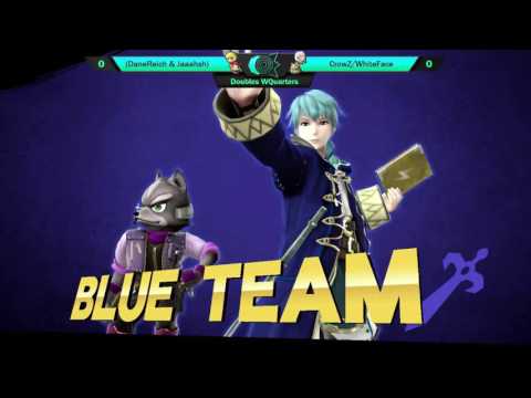 [DASH — 10/29/16] Sm4sh Doubles Winners Quarters: DaneReich/dB | Jaaahsh v. CrowZ/WhiteFace