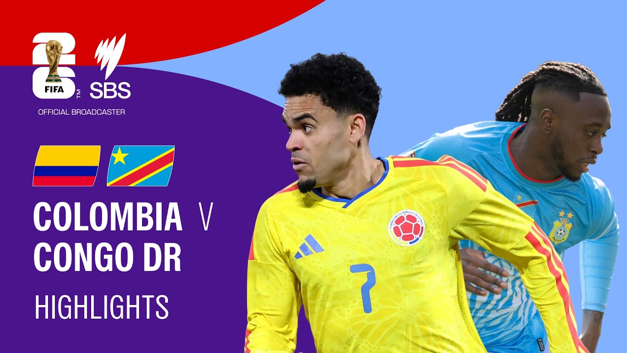 Colombia v Congo DR: FIFA World Cup 2026 Highlights Group K
