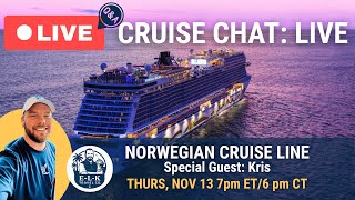 🚢 Cruise Chat: LIVE — Tonight with Norwegian Cruise Line
