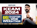KEAM 2024 Chapter Wise Weightage ഇതാ | Xylem KEAM
