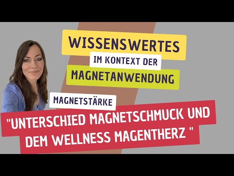Magnetwirkung | Schöner Magnetschmuck oder Magnetherz? Wieviel Magnetkraft ist gut? | ENERGETIX