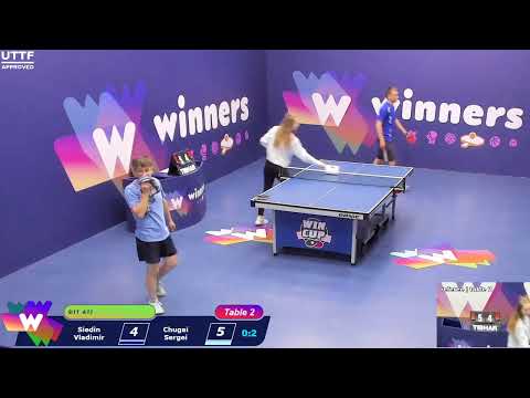 WINners CUP table 2  05.10  Siedin Vladimir - Chugai Sergei 17:30