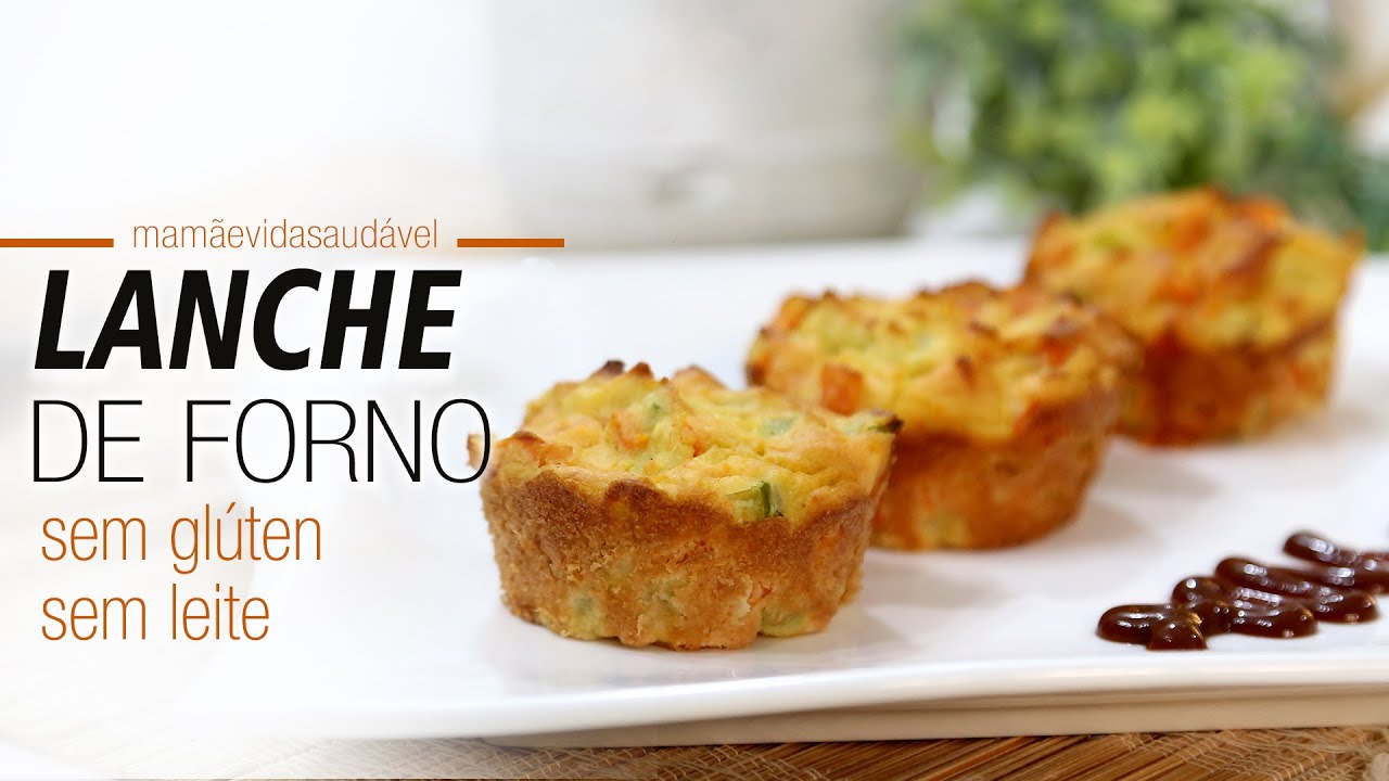 Watch Now LANCHE DE FORNO super fácil e saboroso {sem glúten/sem leite} LANCHE DE FORNO super fácil e saboroso {sem glúten/sem leite}