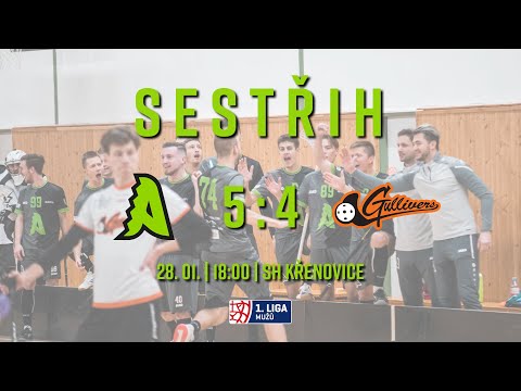SESTŘIH: Aligators Klobouky vs. Sokol Brno I. Gullivers | 28. 1. 2023 | 5:4