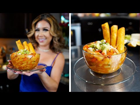 The BEST SOPA DE CONCHAS CON POLLO | MEXICAN SHELL AND CHICKEN SOUP