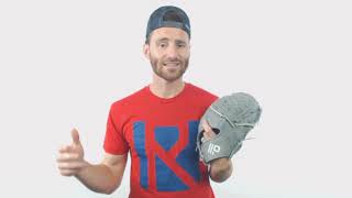 Video thumbnail: Nokona American Kip 12" Baseball Glove: A-1200CGR
