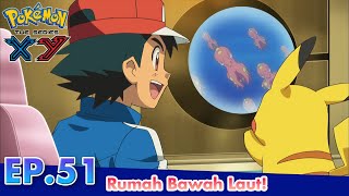 Download lagu Pokémon the Series: XY  | EP51 Kastel Dasar Laut! Skrelp dan Dragalge! | Pokémon Indonesia mp3