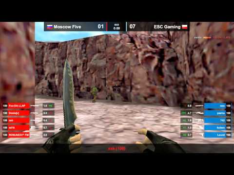 Moscow Five vs. ESC @ nuke