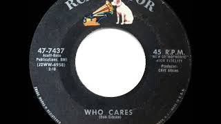 1959 HITS ARCHIVE: Who Cares - Don Gibson
