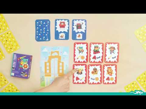 DJ05143 Djeco Card Games - Hero Town