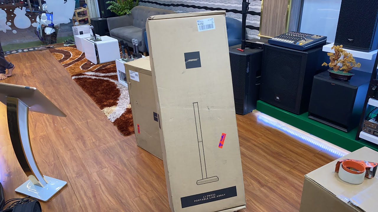 video Dàn Karaoke Cao Cấp 2 Bose L1 Pro32 mixer ToneMatch T8S 0