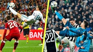 Top 5 Bicycle Kick Goals in Football 2018 ft Bale & Ronaldo