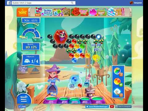 Bubble Witch Saga 2-Level 1571