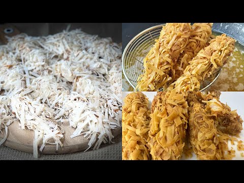 Lacha chicken tikka recipe by Jimi's Kitchen |Crispy thread chicken ramadan recipe 2023