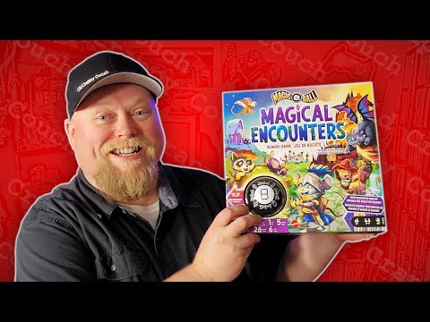 Magic 8 Ball Magical Encounters Board Game Review - Mattel 2022 #boardgames