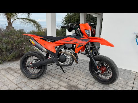 KTM EXC 500 2025 SUPERMOTO | 9 Minuten entspannt nach Hause 🏍️🔥