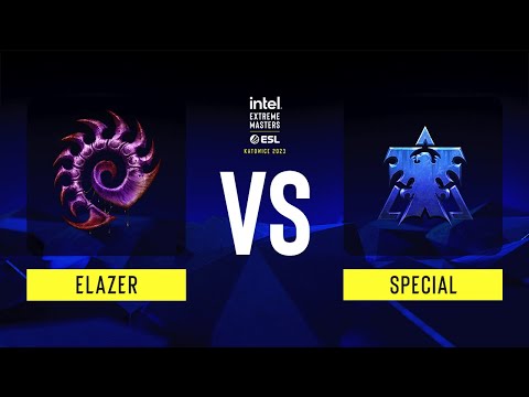 SC2 - Elazer vs SpeCial - IEM Katowice 2023 - Group C